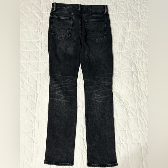 American Eagle Ne(x)t Level Flex Men’s Distressed Black Jeans Size 30x32 Slim - Picture 6 of 9